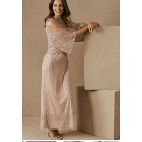 New 
BHLDN Bathilda Dress Beaded Gown
NWT 
Formal Gown size 0,2,4,6 - Picture 3 of 13